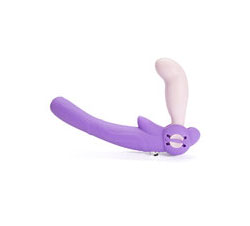 Lovehoney Double Delight Vibrating Double Strap On